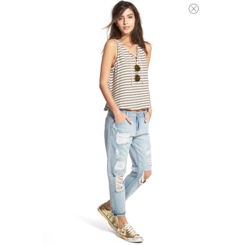 Hart Denim- Destroyed Boyfriend Jean